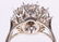 A Diamond and 14k White Gold Cocktail Ring - 6