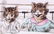 Two Unusual Limoges Plates, Animals in Bed - 3