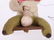 Three German Spun Cotton Christmas Ornaments - 10