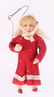 Three German Spun Cotton Christmas Ornaments - 2