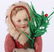 Three German Spun Cotton Christmas Ornaments - 7