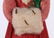 Three German Spun Cotton Christmas Ornaments - 8