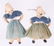 Two German Christmas Ornaments, Maidens - 9