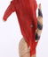 German Christmas Ornament, Cat w/Hat - 7