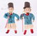 A Pair of German Christmas Ornaments