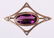 Six Vintage Estate 14k Gold Pins - 4