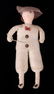 Three German Spun Cotton Christmas Ornaments - 2