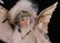 Three German Spun Cotton Christmas Ornaments - 10
