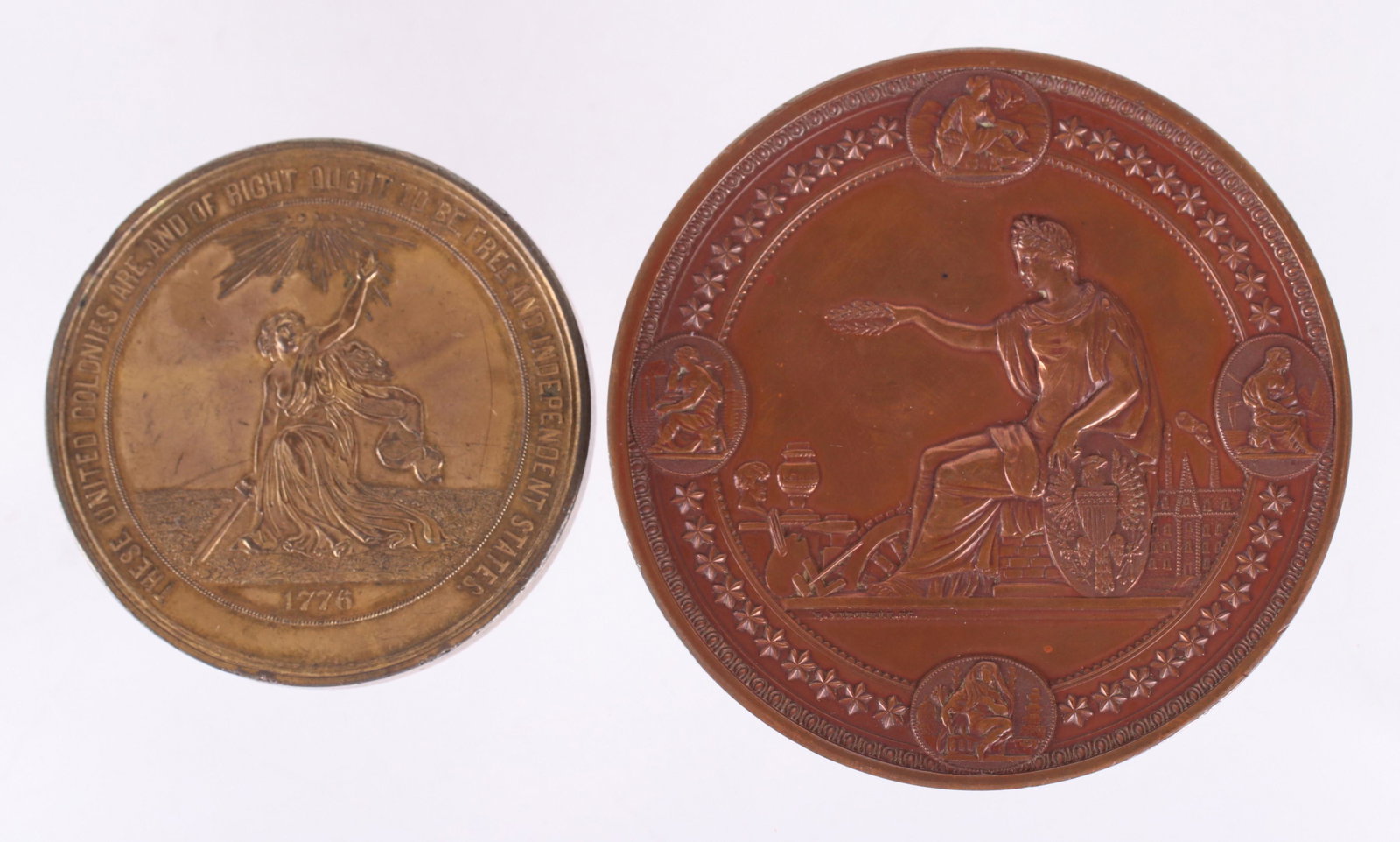 Two Centennial Exposition Medals (1 of 13)