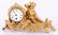 A French Gilt Bronze Clock