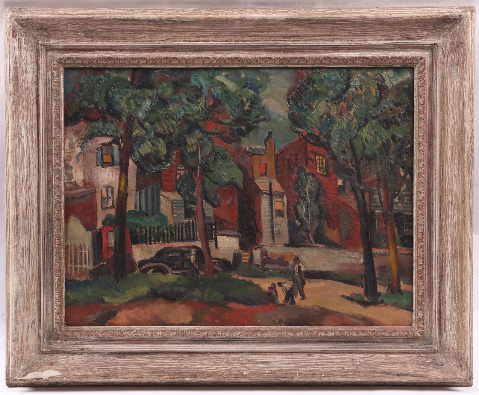 Abraham Hankins (American 1904-1963) Oil on Canvas (1 of 11)