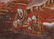Chinese Lacquered Leather Pillow Box - 12