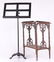 Two Cast Iron Items, Music Stand and Stand