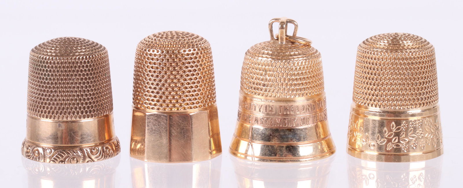 Four 14k Gold Thimbles (1 of 10)