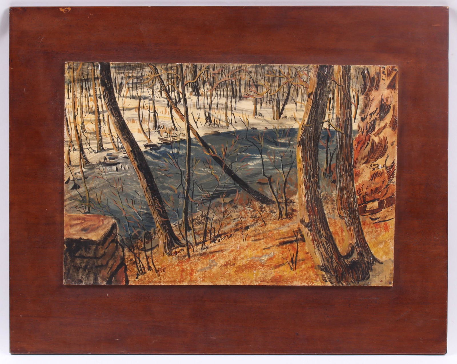 Inez McCombs (1895 - 1975) Oil on Board (1 of 10)