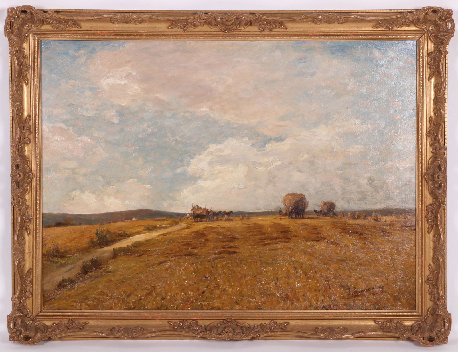 James Aumonier (1832 - 1911) Oil on Canvas (1 of 13)