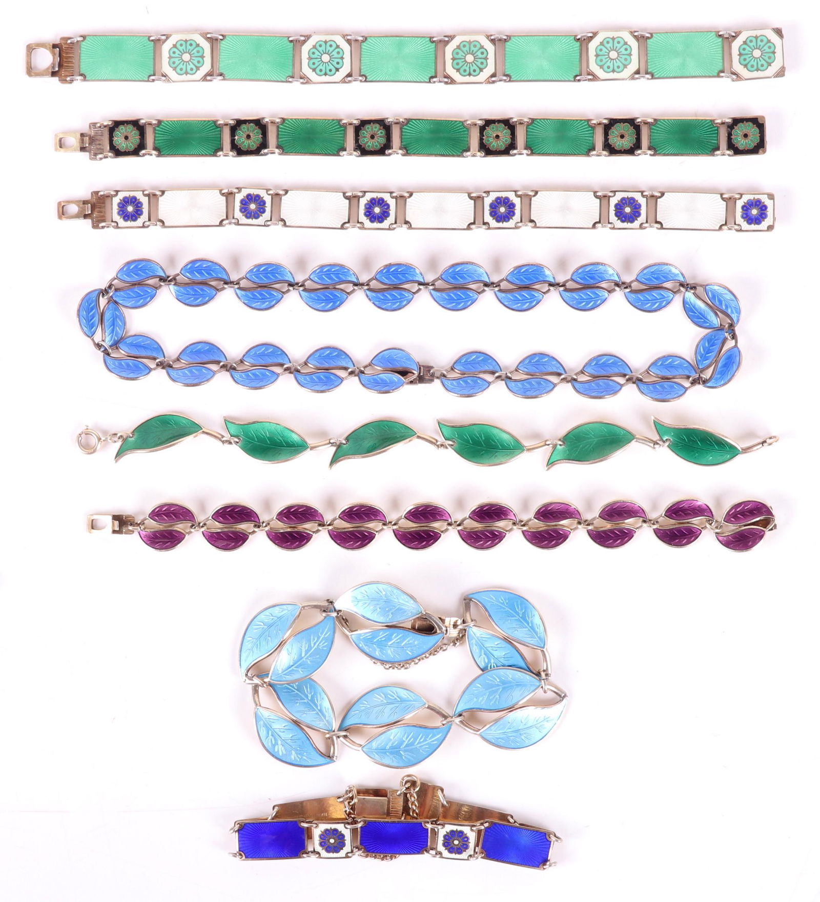 David Andersen Jewelry, Sterling and Enamel (1 of 12)