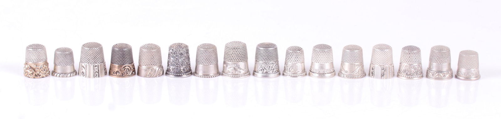Sterling Silver Thimbles by Ketcham and McDougall (1 of 13)