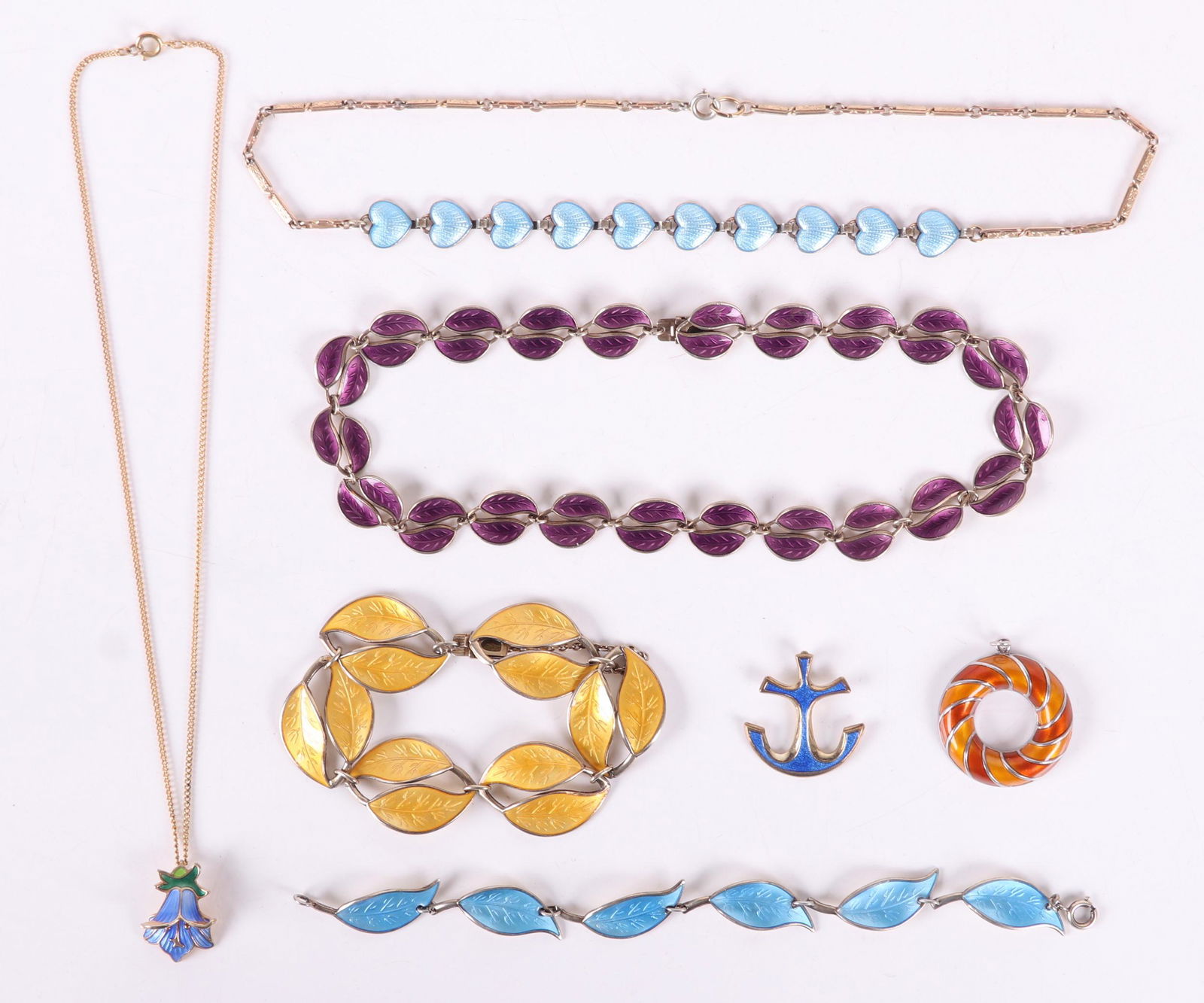 A Group of David Andersen Sterling Jewelry (1 of 12)