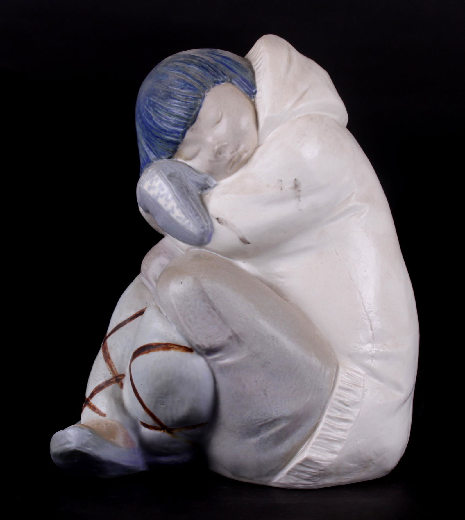 A Retired Lladro Figure, "Eskimo Boy" (1 of 7)