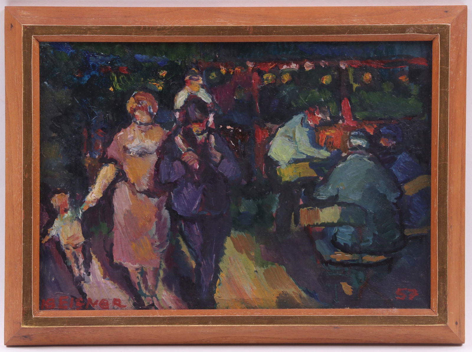 Ib Eisner (1925 - 2003) Oil on Canvas (1 of 7)