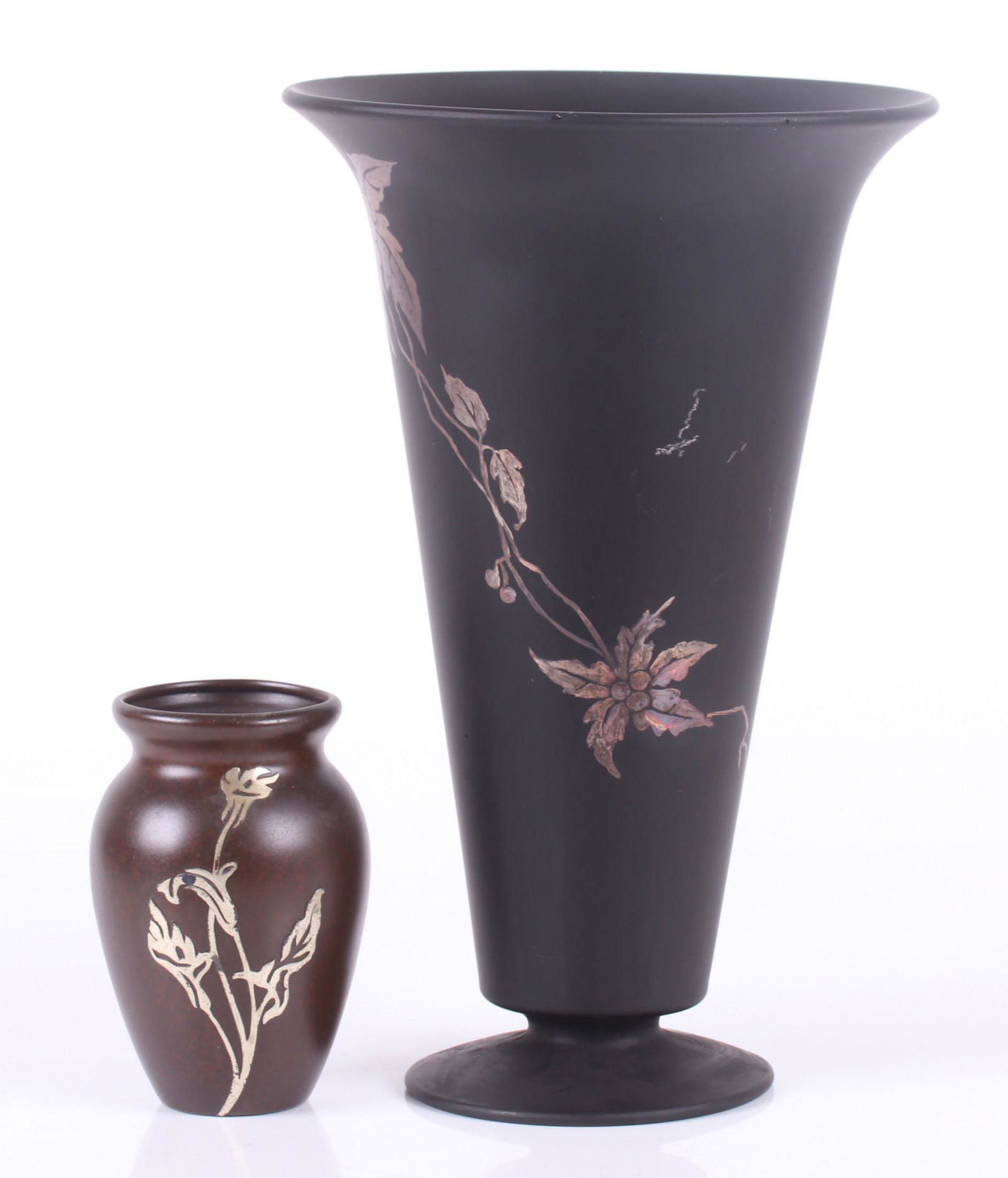 Two Pieces, Art Glass and Bronze (1 of 12)