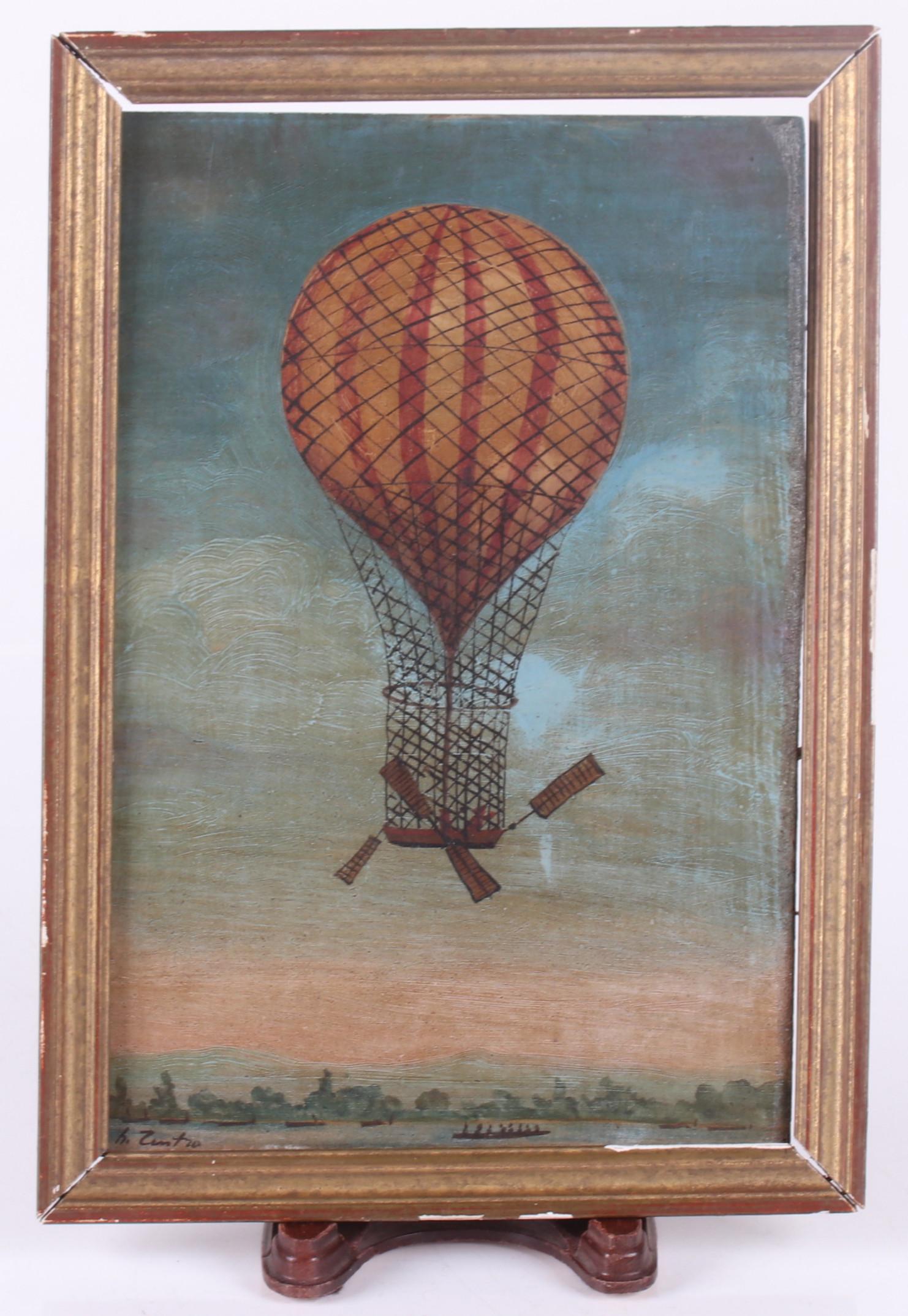 A French Painting, Balloon Subject (1 of 9)