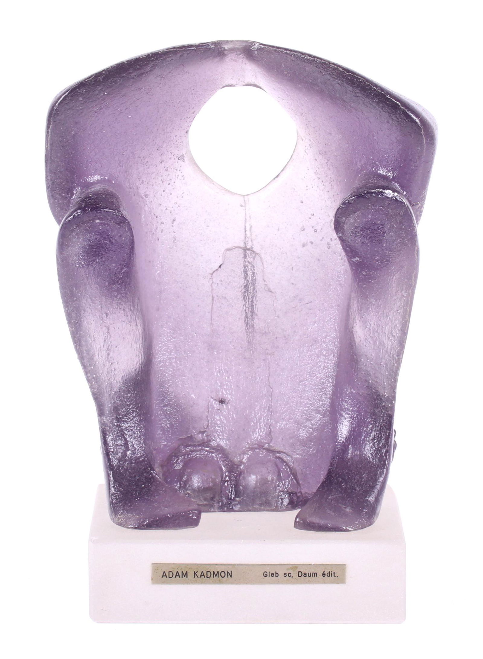 Adam Kadmon, Daum Art Glass Sculpture (1 of 10)