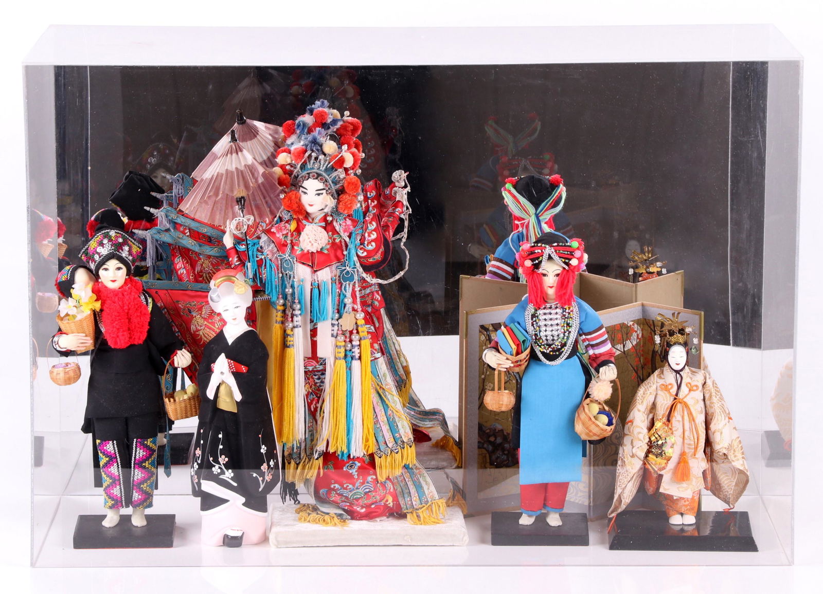 A Group of Modern International Dolls (1 of 14)