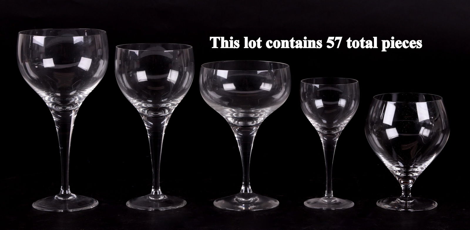 A Set of Rosenthal Modernist Stemware (1 of 9)