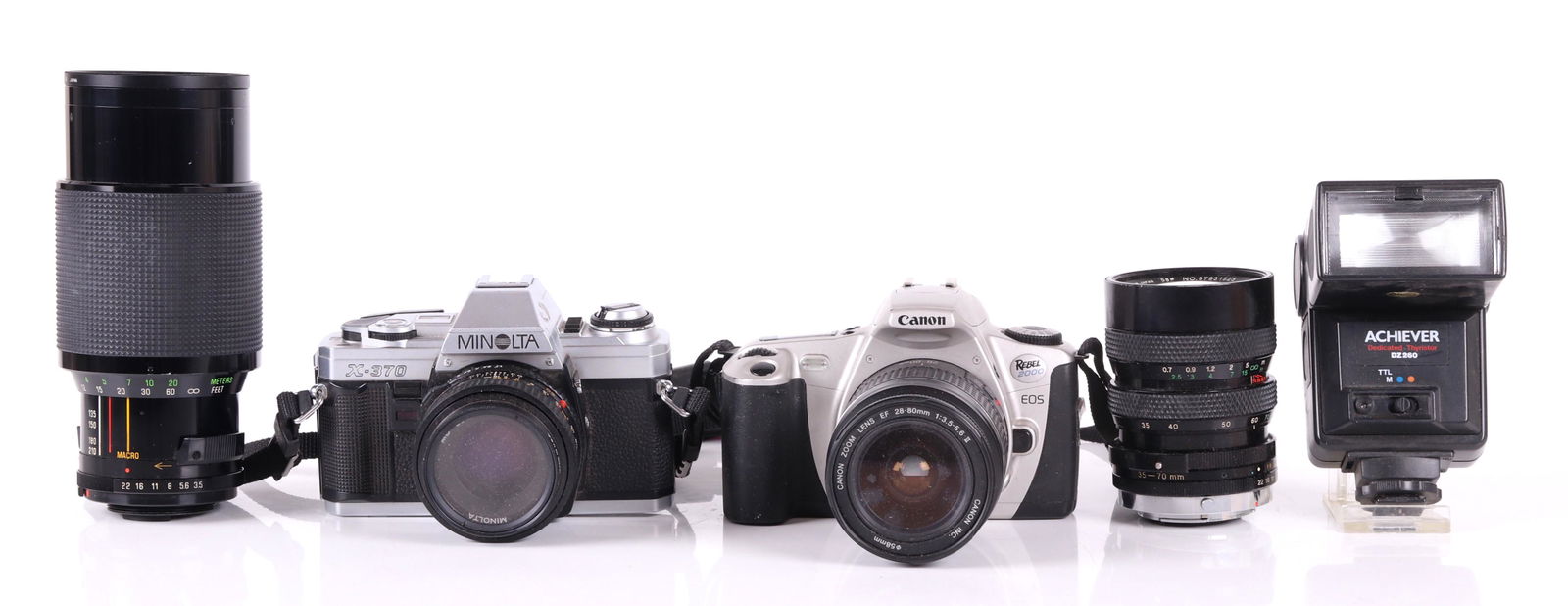 A Group of Cameras and Lenses (1 of 16)