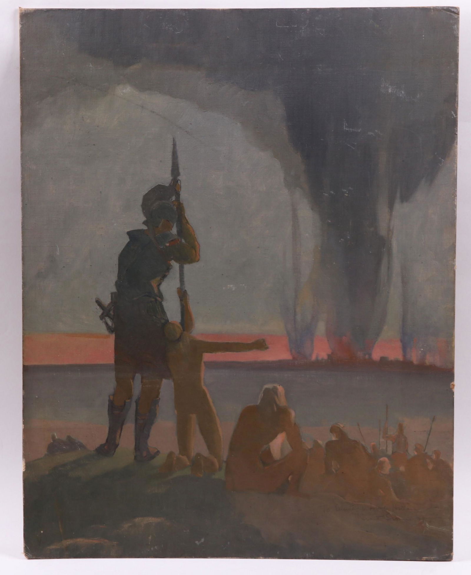 Grant Miles Simon (1887 - 1967) Oil on Board (1 of 9)