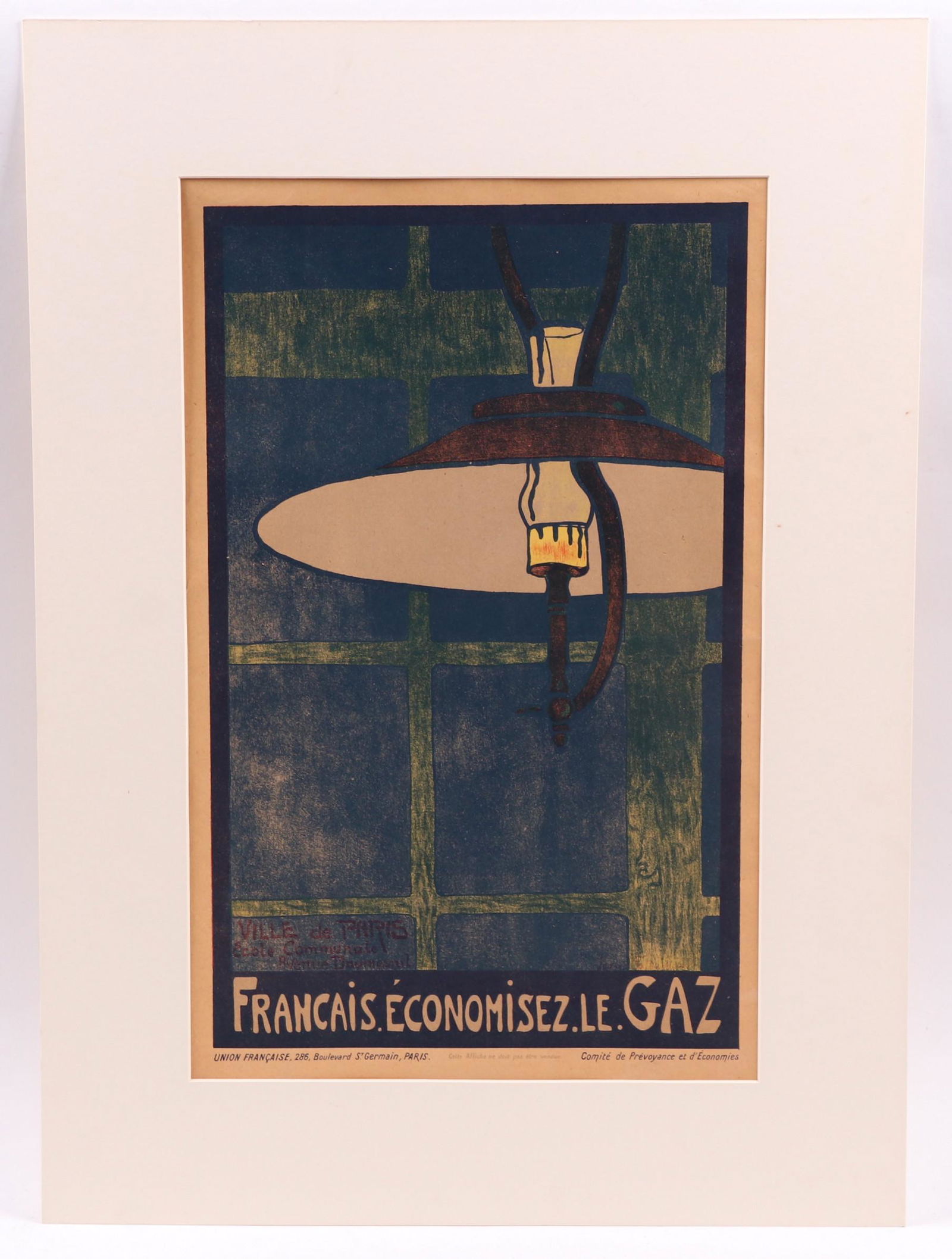 Jeanne Fapournoux, WWI Era French Poster (1 of 9)