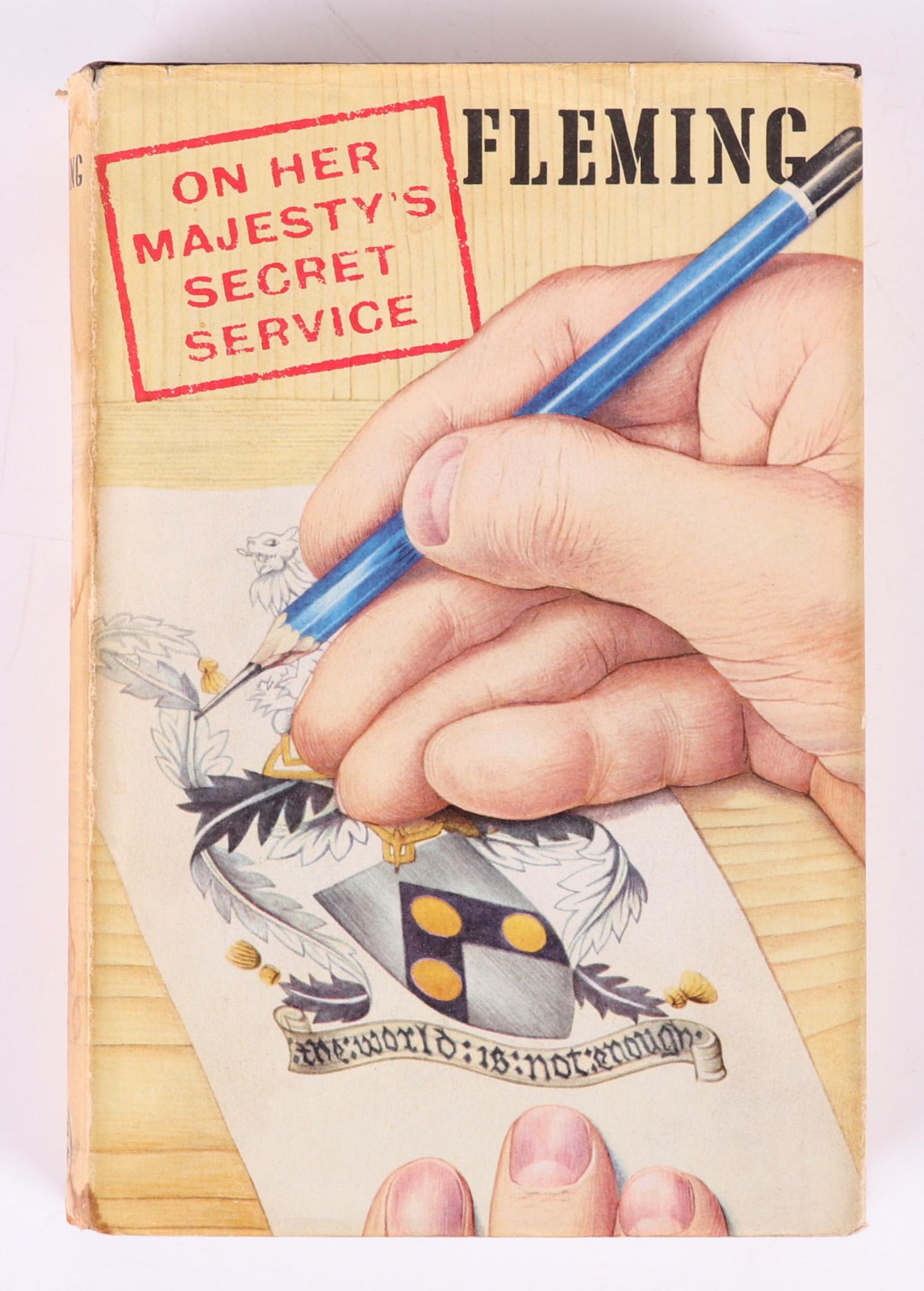 Book, On Her Majesty's Secret Service, 1st Ed. (1 of 8)