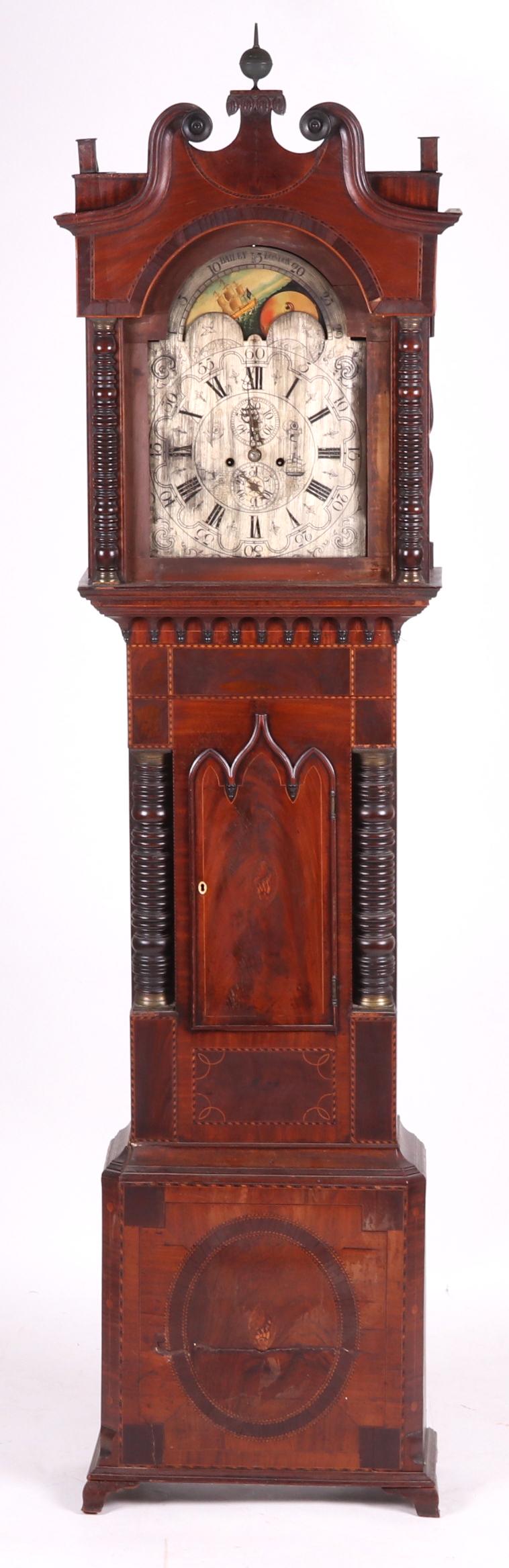 A Circa 1840 English Tall Case Clock (1 of 17)