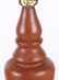 A Pair of Large Turned Wooden Lamps - 2
