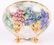 A Hand Painted Limoges Punch Bowl - 4