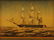 A Pair of Paintings of Ships on Glass - 2