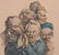 Two Early Hand Tinted Prints - 6