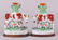 A Pair of Staffordshire Cow Spill Vases