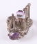 Estate Lot, Sterling, Jewelry, Amber - 14
