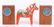 Hal Fromhold Studio Bookends, Swedish Horse