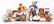 Group of Collectible Toy Banks, Souvenir, Etc...