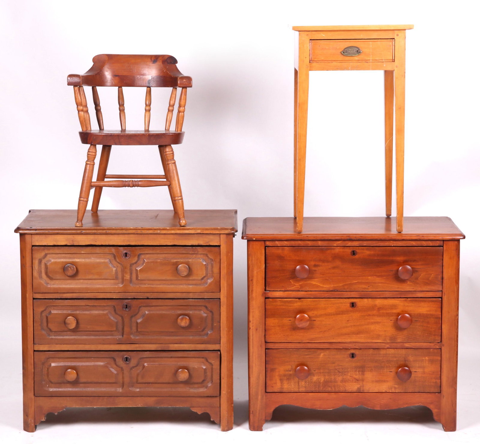 Group of American Furniture Including Cherry Stand (1 of 16)