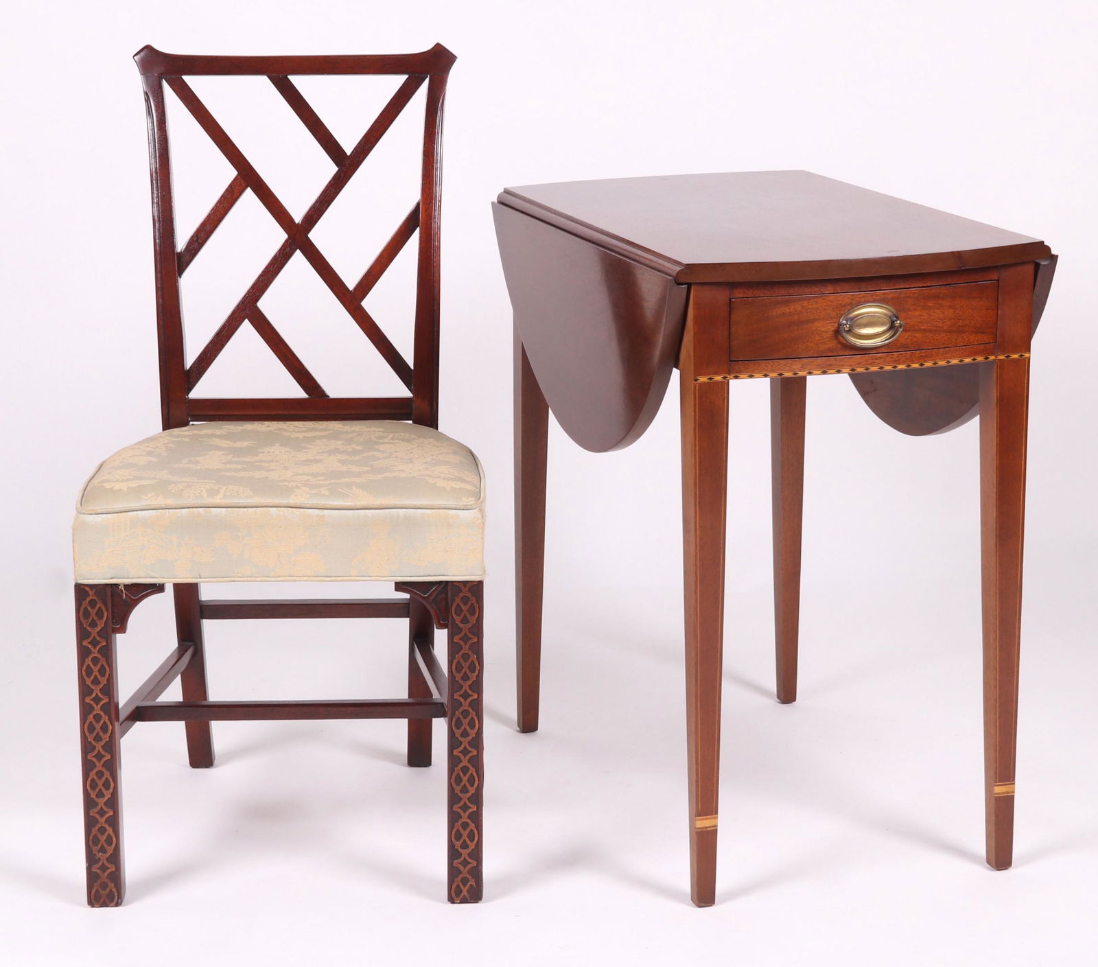 Two Pieces of Mahogany Furniture (1 of 13)