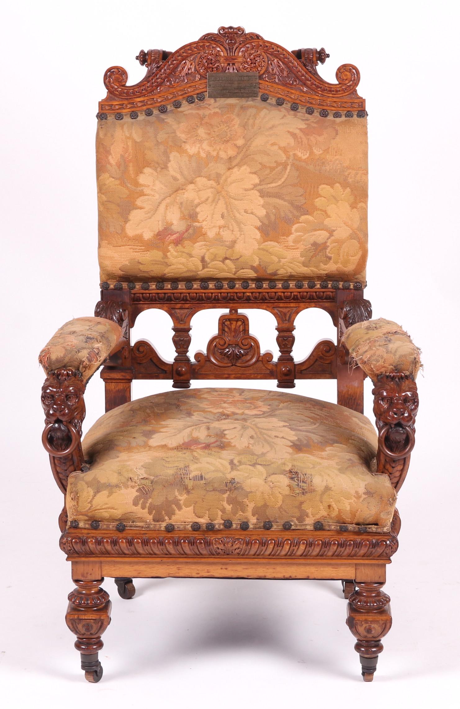 A Renaissance Revival Armchair (1 of 14)