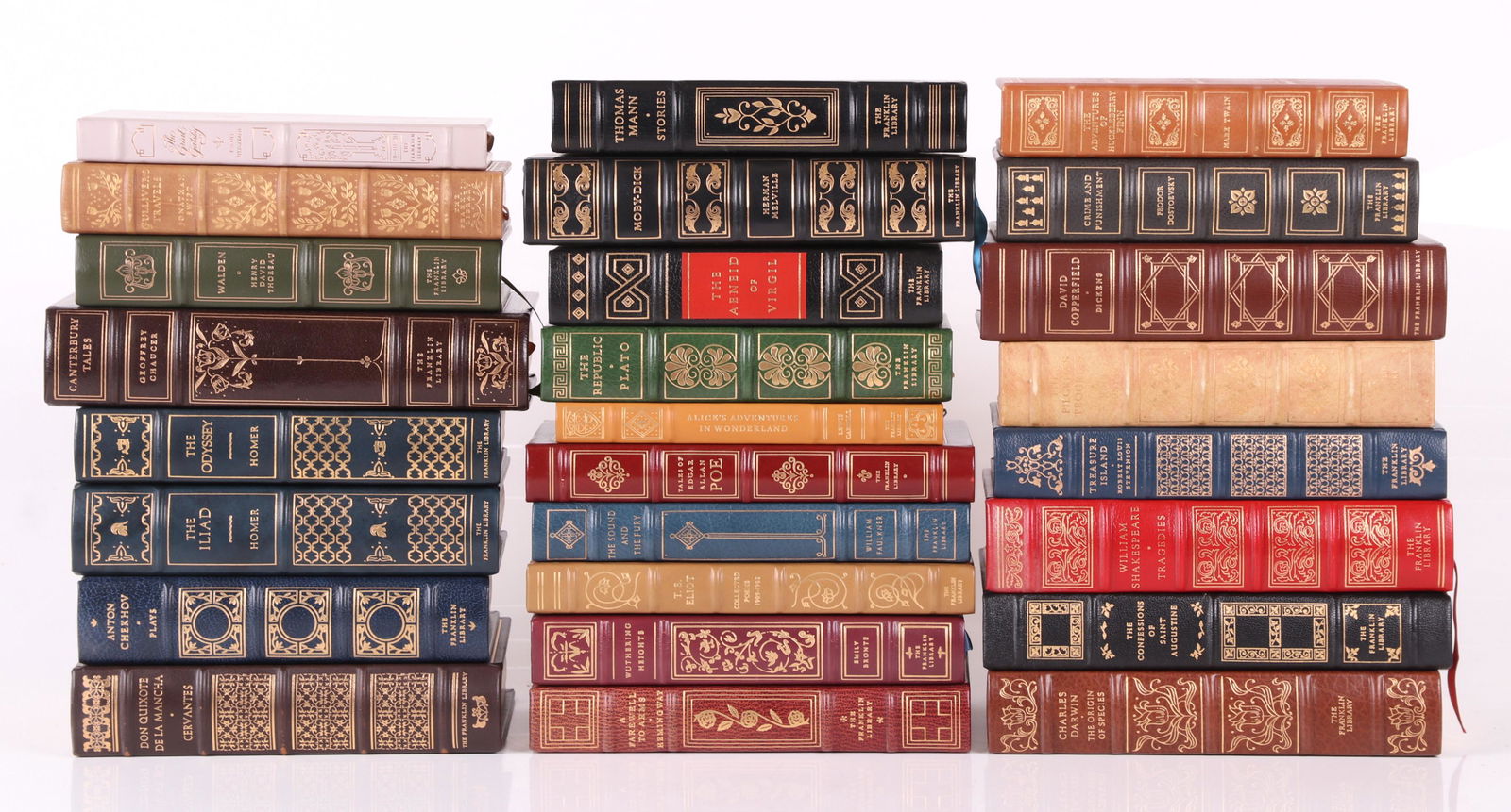 A Group of Franklin Library Books, Leather (1 of 12)