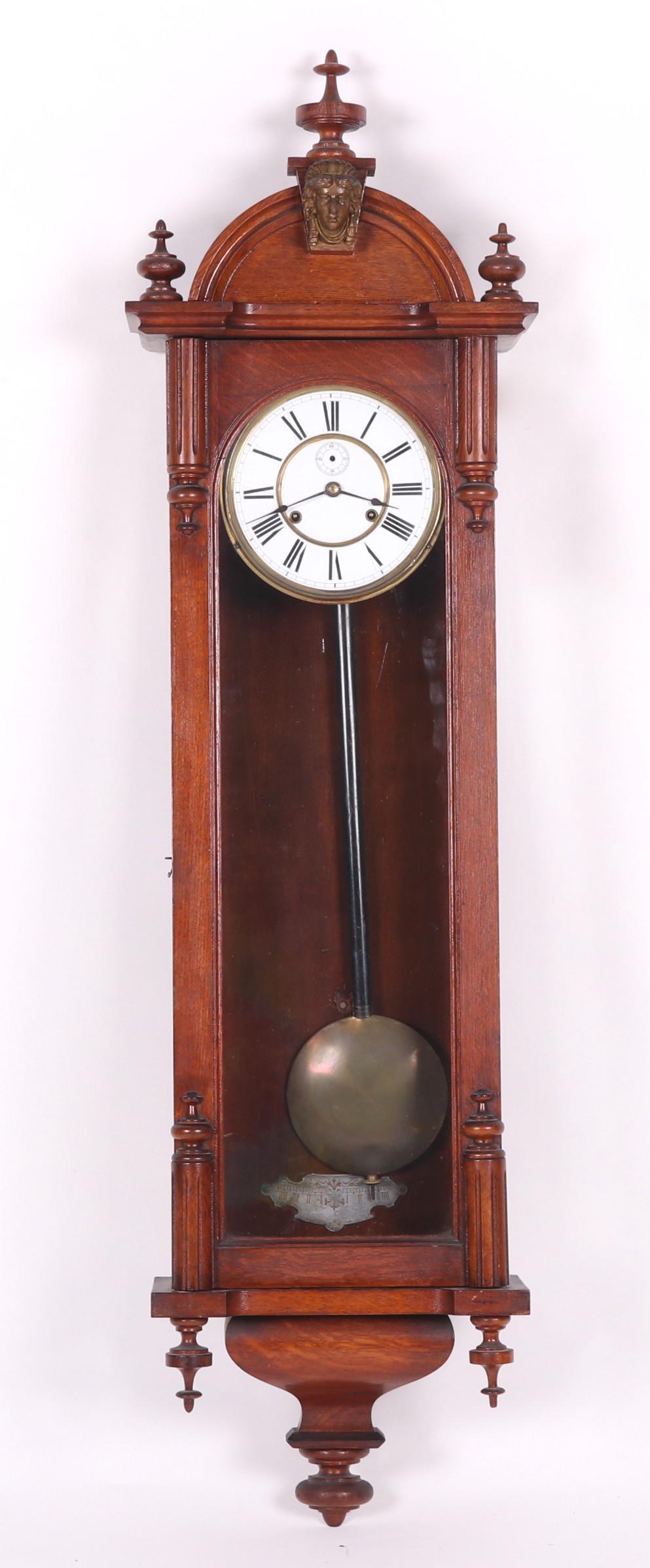 A Walnut Regulator Clock (1 of 8)