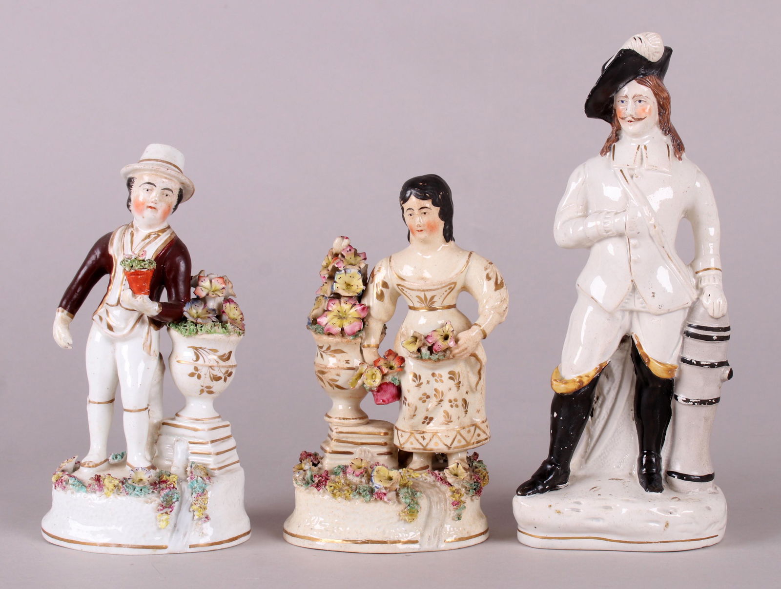 Three 19th Century Staffordshire Figures (1 of 16)