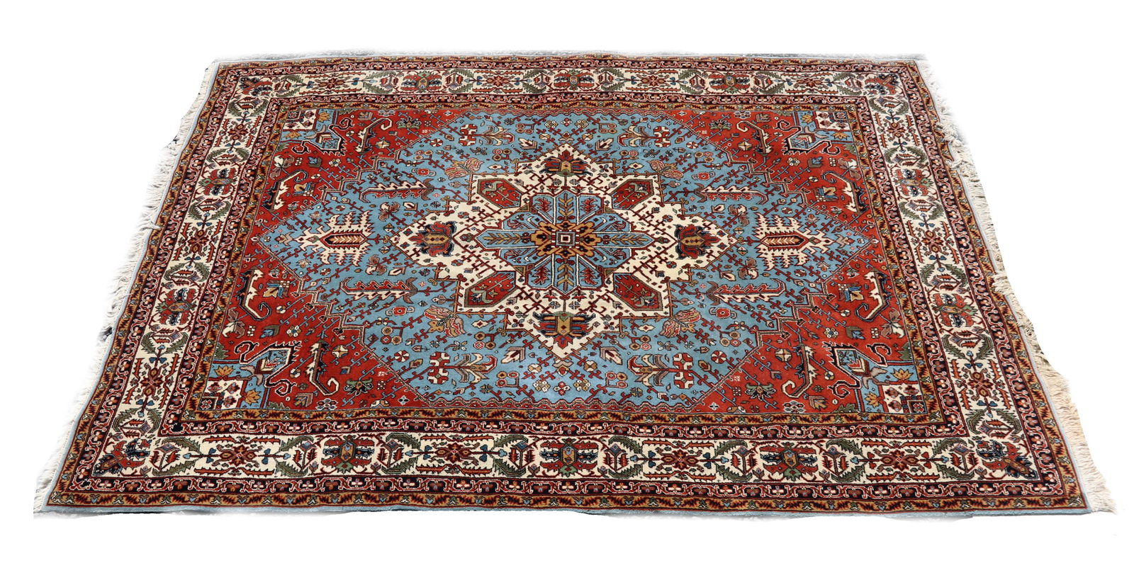 Post War Carpet in a Heriz Design (1 of 8)